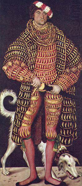 Lucas Cranach Portrat des Herzogs Heinrich der Fromme von Sachsen oil painting picture